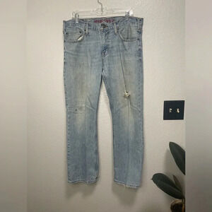 Mossimo Supply Co Men’s Distressed Bootcut Jeans